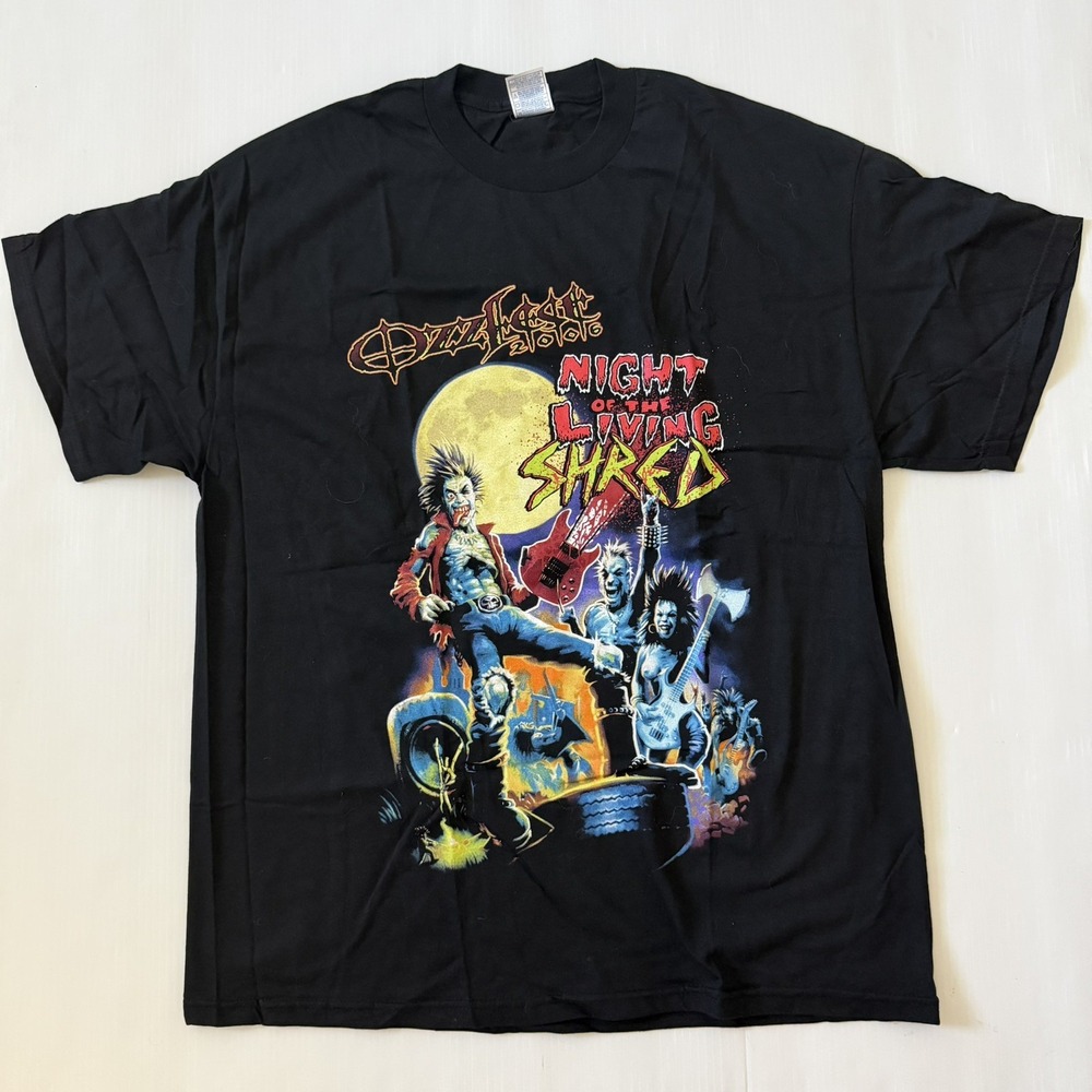 Vintage Ozzfest 2006 Night of the Living Shred Ozzy Osbourne Tour T-Shirt XL